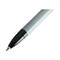 Universal Fine 0.7 mm Stick Ballpoint Pen - Black Ink, Gray/Black Barrel (1 Dozen)